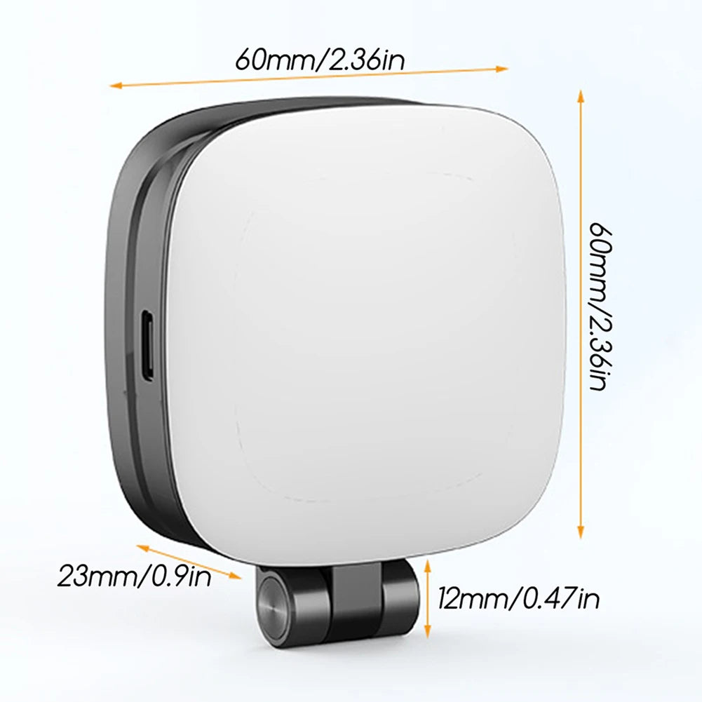 2 in 1 Magnetic Phone Selfie Light with Mirror Fill Light Led Ringlight Video Photography Accessories for Magsafe IPhone Samsung
